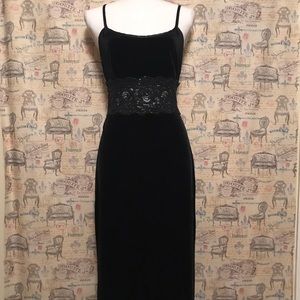 Black Velvet Dress